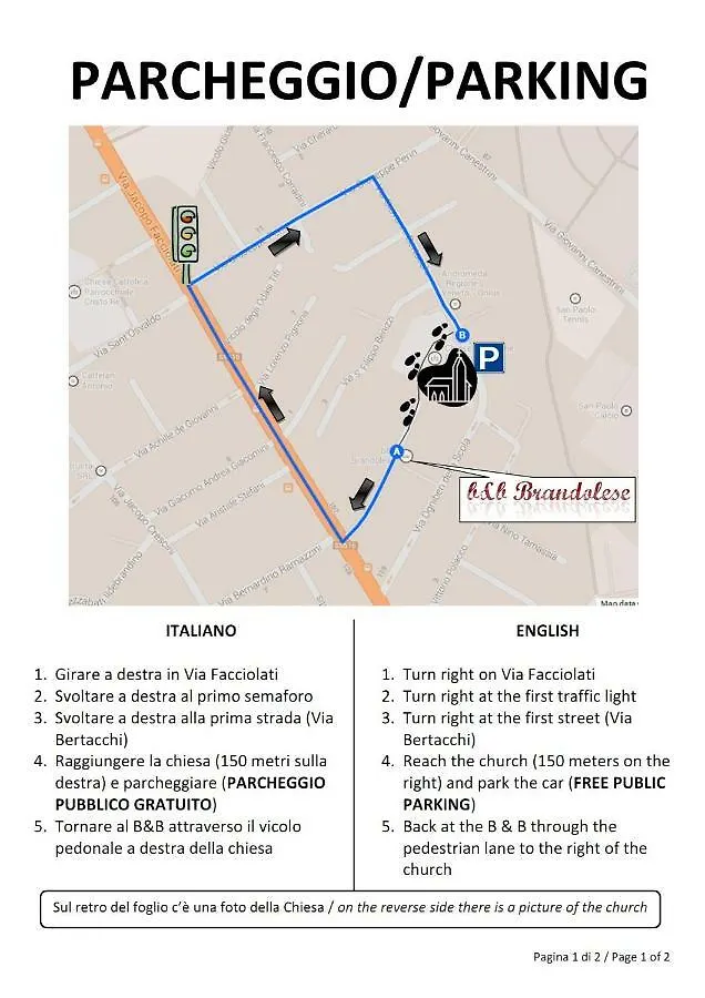 Bed & Breakfast B&B Brandolese Padova